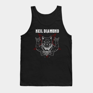 NEIL DIAMOND CAT ROCK - MERCH VTG Tank Top